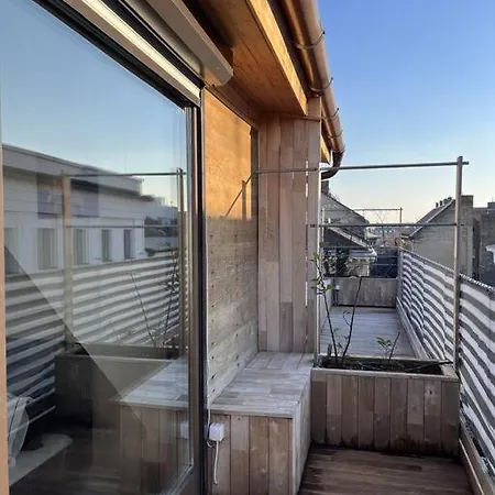 Appartement Sunny Stylish Rooftop Private Balcony Shared Jacuzzi Mk2 Boedapest